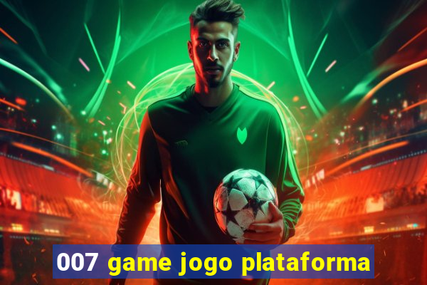 007 game jogo plataforma